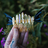 LIGHTNING WINGS- HAIR COMB🦇💛