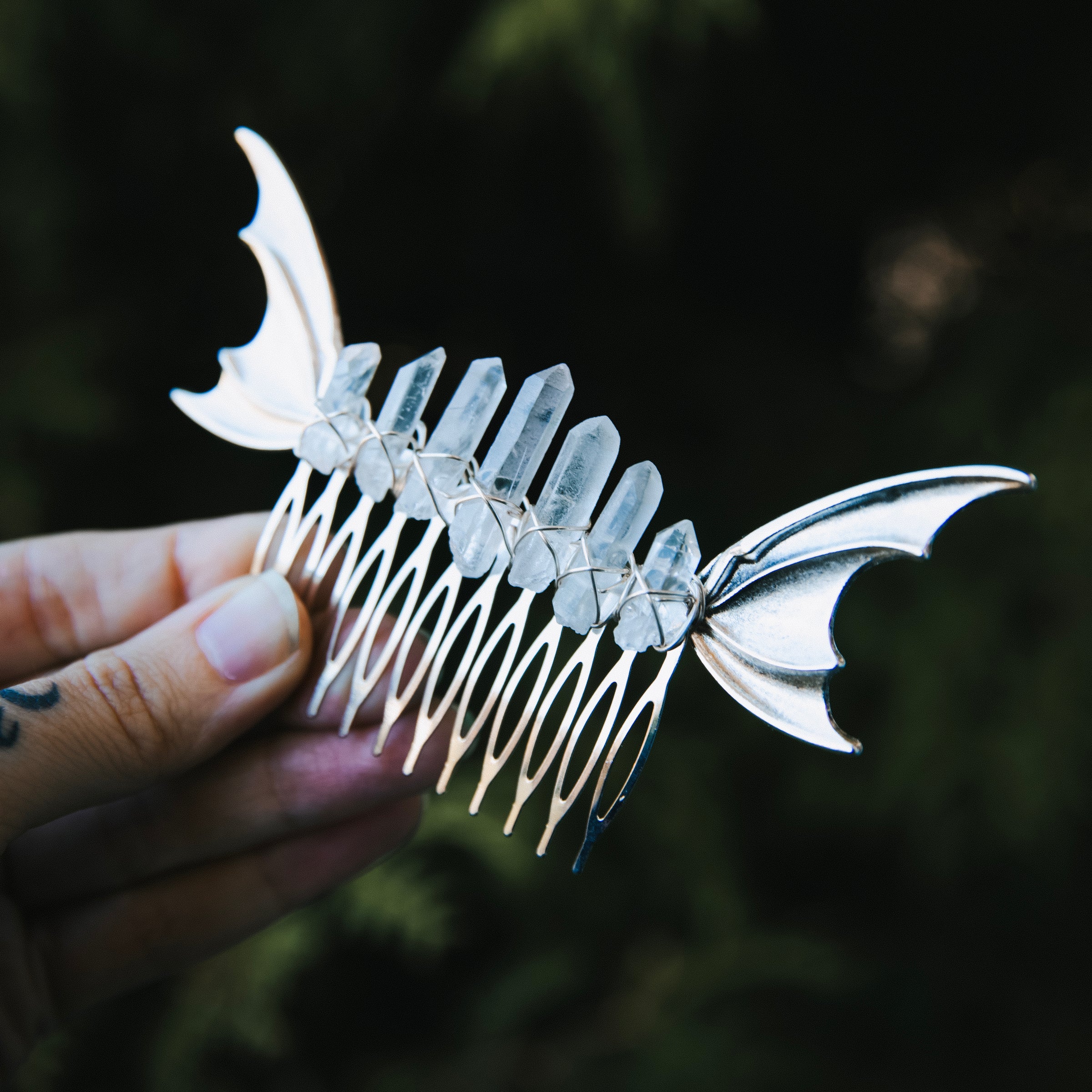 AGATE MOUSSE - PEIGNE À CHEVEUX🌸🌿
