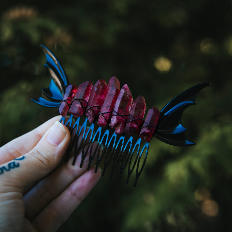 AGATE MOUSSE - PEIGNE À CHEVEUX🌸🌿