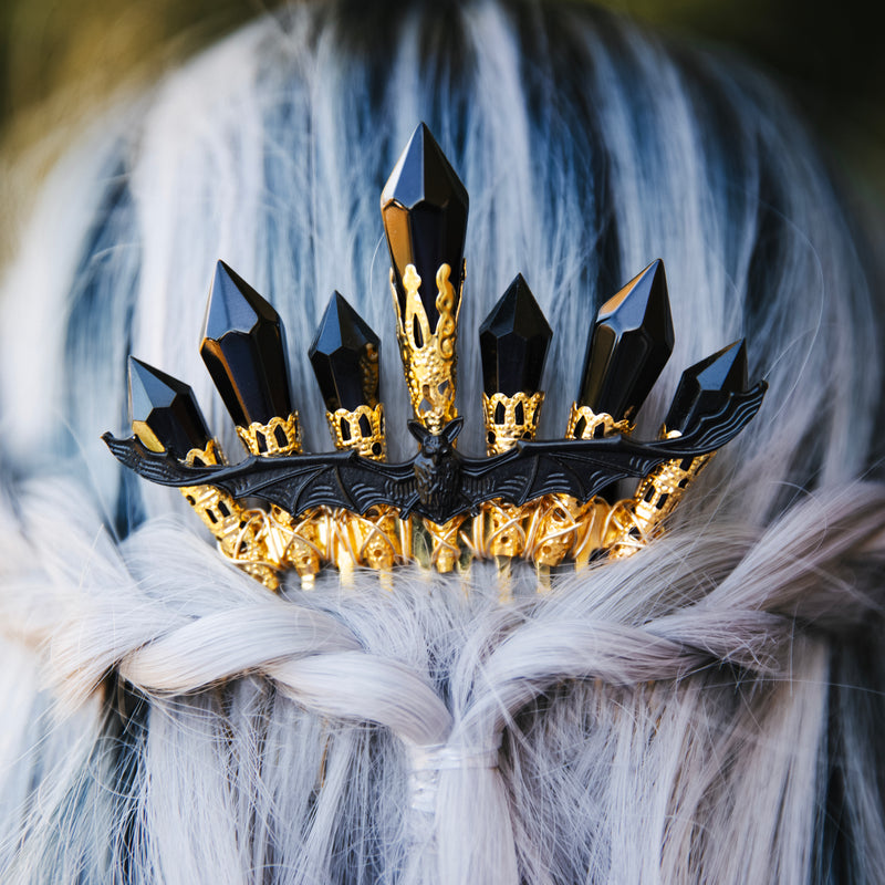 HAUNTED ELEGANCE - HAIR COMB🦇