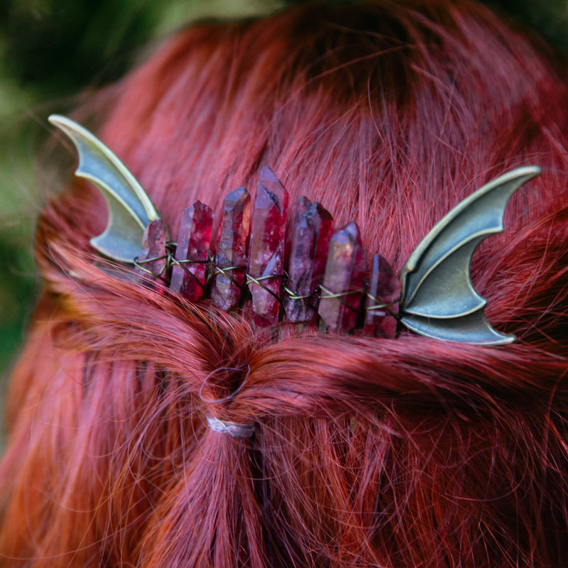 AGATE MOUSSE - PEIGNE À CHEVEUX🌸🌿