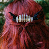 LIGHTNING WINGS- HAIR COMB🦇💛