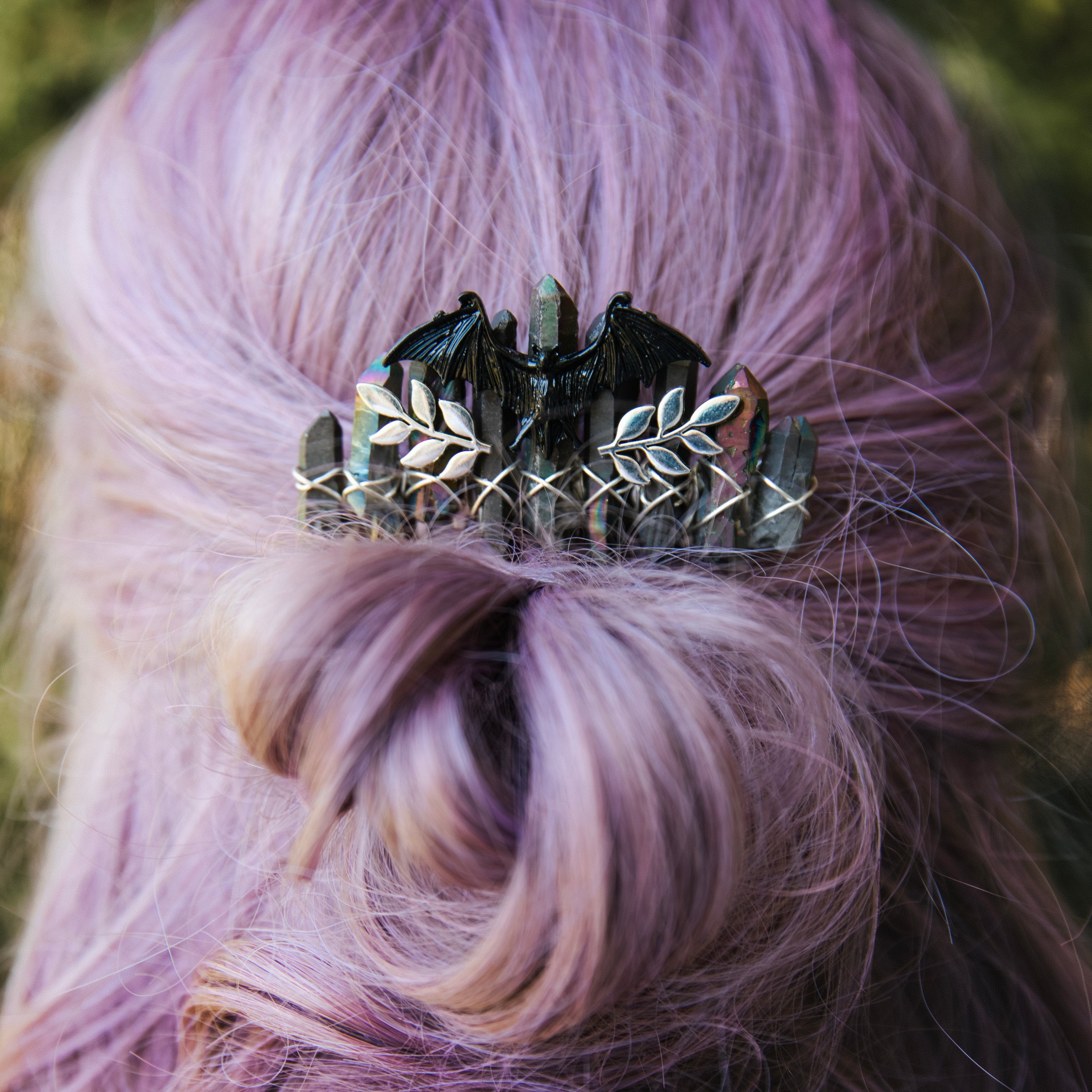 VEIL OF SHADOWS - HAIR COMB🦇