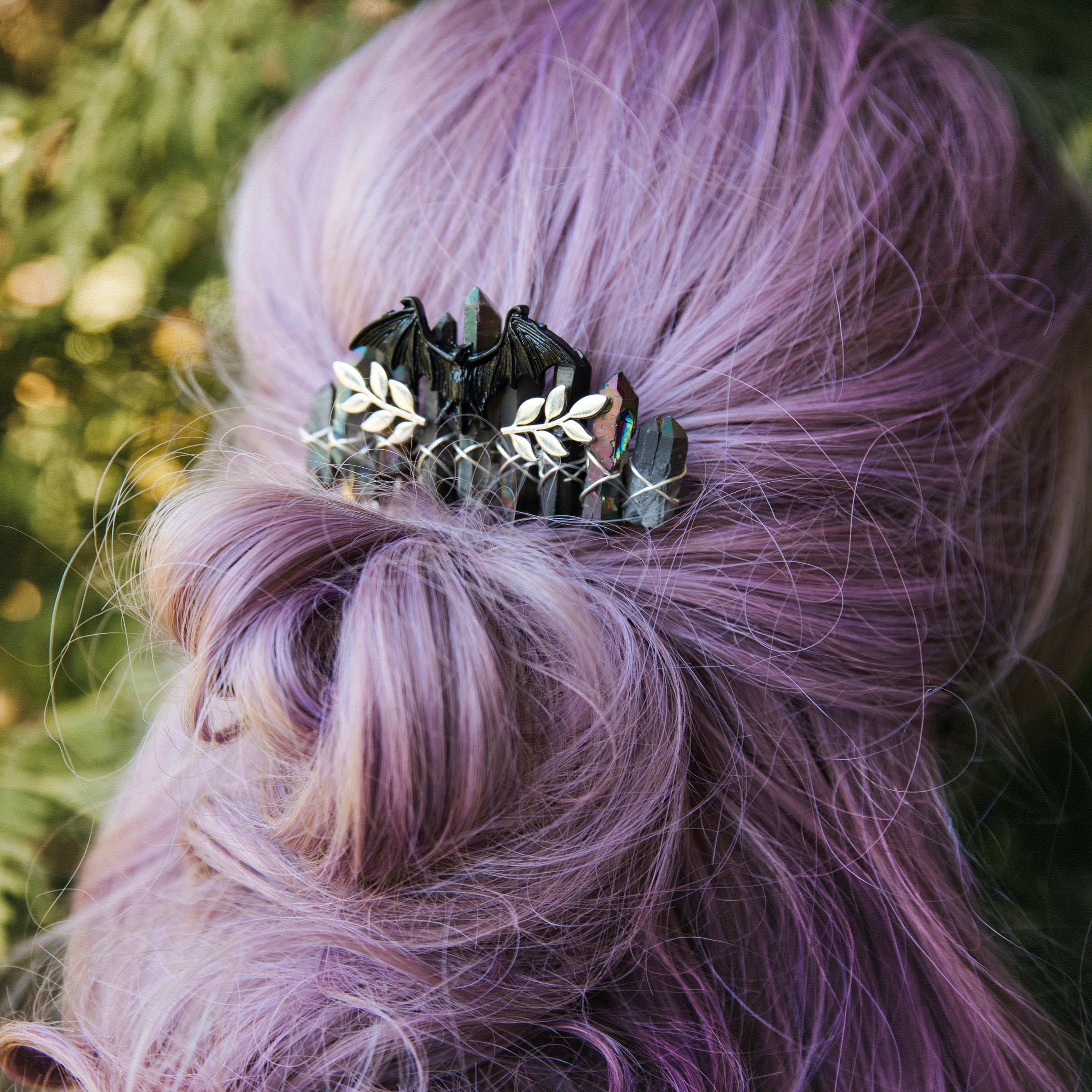 VEIL OF SHADOWS - HAIR COMB🦇