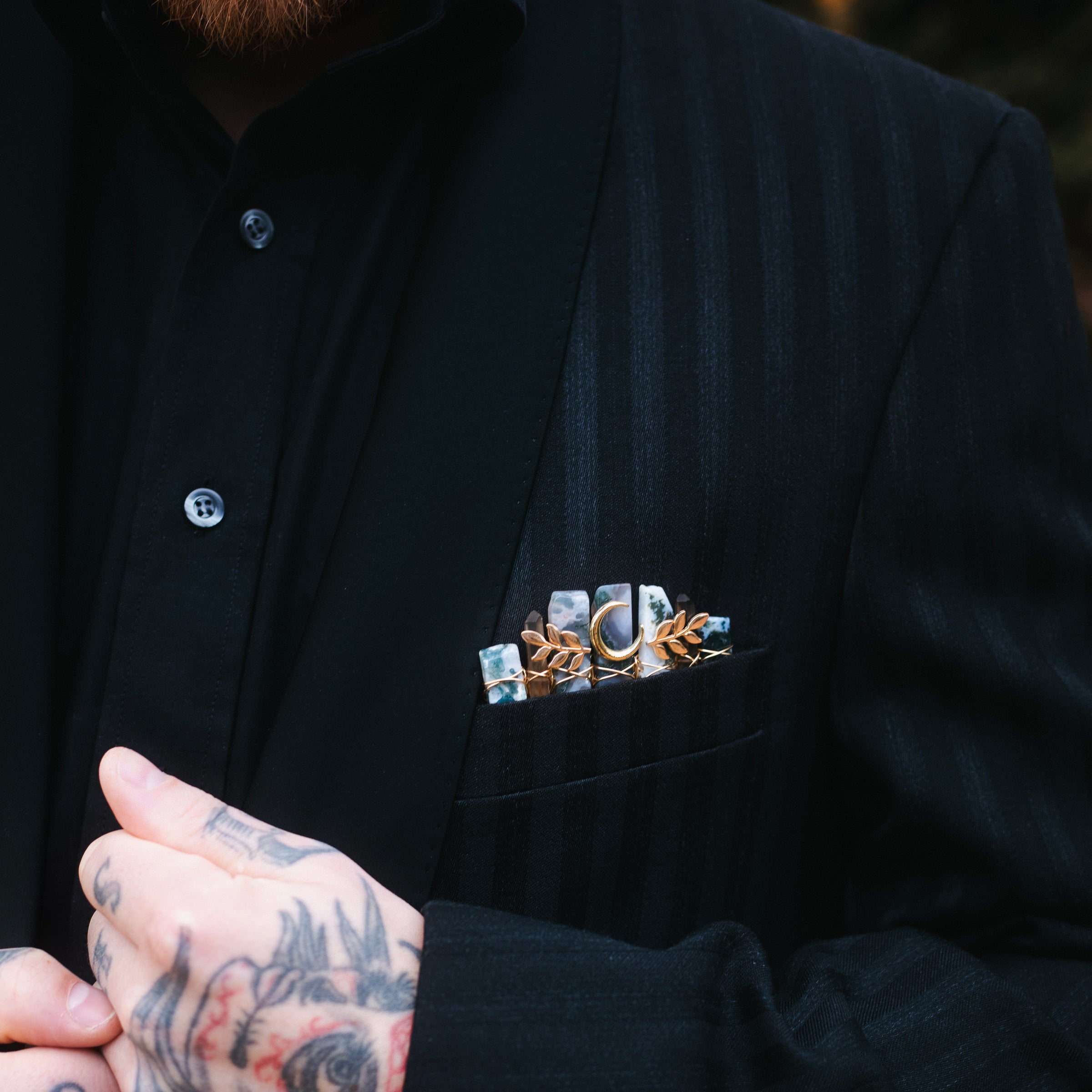 AGATE MOUSSE - PEIGNE À CHEVEUX🌙🌿