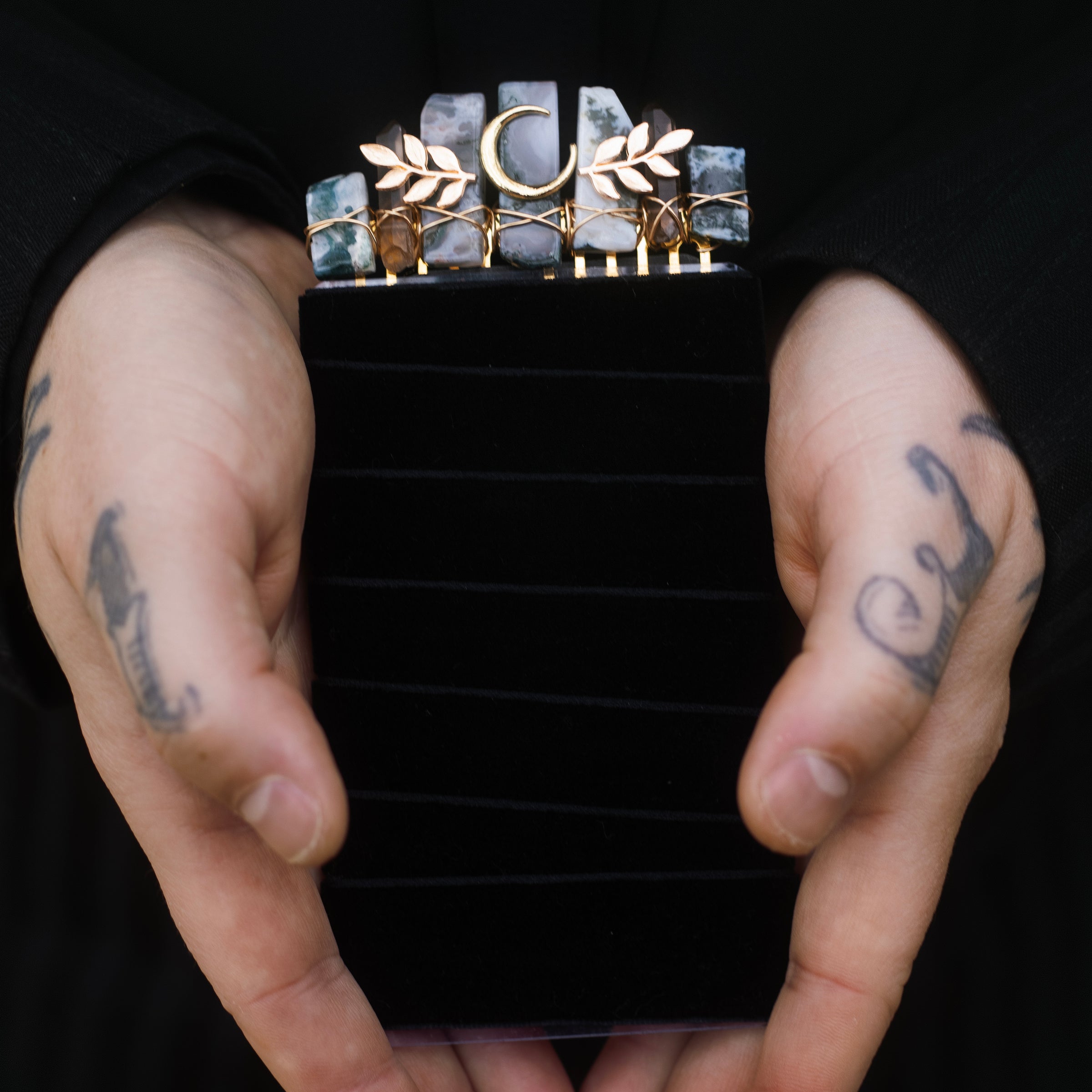 AGATE MOUSSE - PEIGNE À CHEVEUX🌙🌿