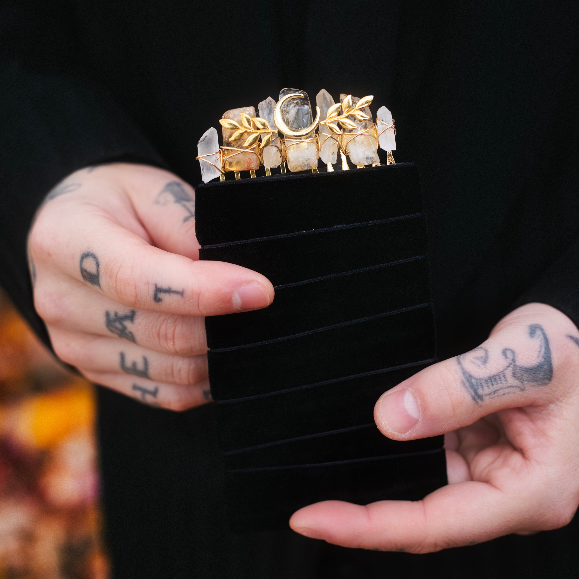 AGATE MOUSSE - PEIGNE À CHEVEUX🌙🌿