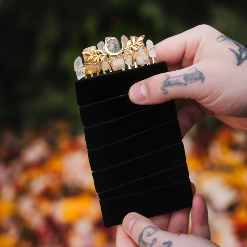 AGATE MOUSSE - PEIGNE À CHEVEUX🌙🌿