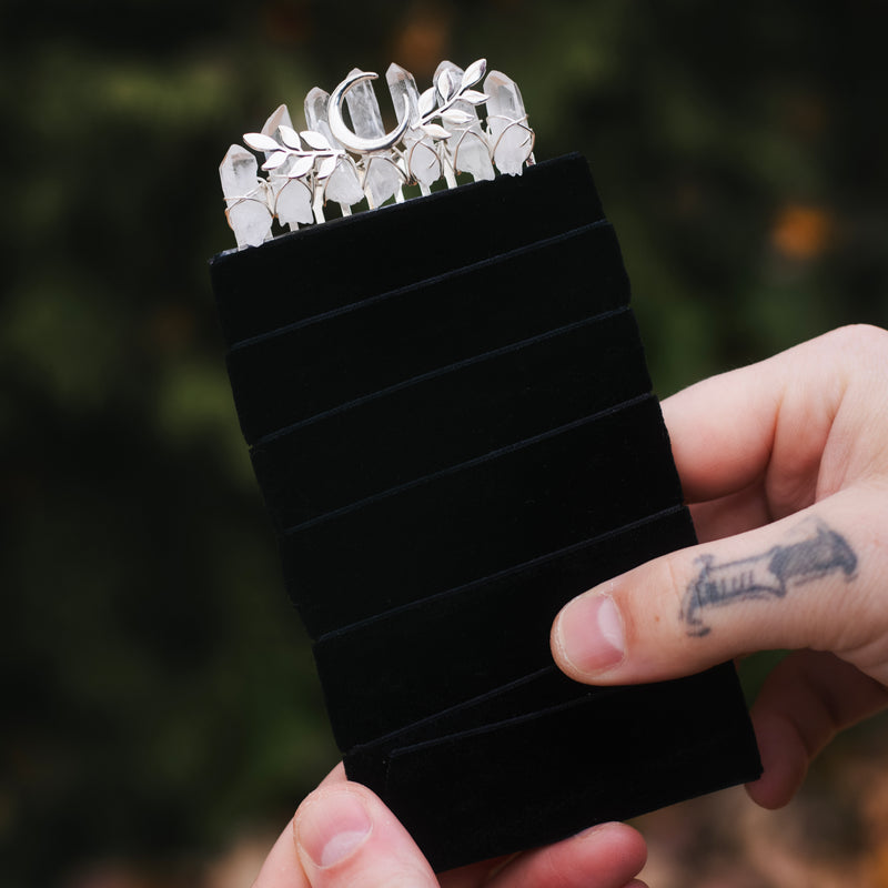 AGATE MOUSSE - PEIGNE À CHEVEUX🌙🌿