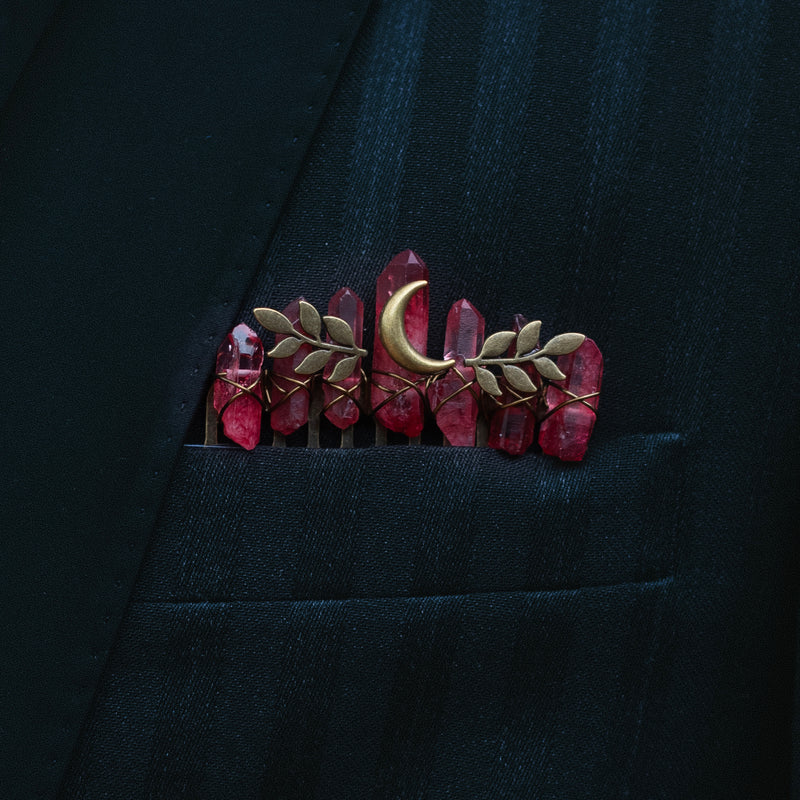 AGATE MOUSSE - PEIGNE À CHEVEUX🌙🌿