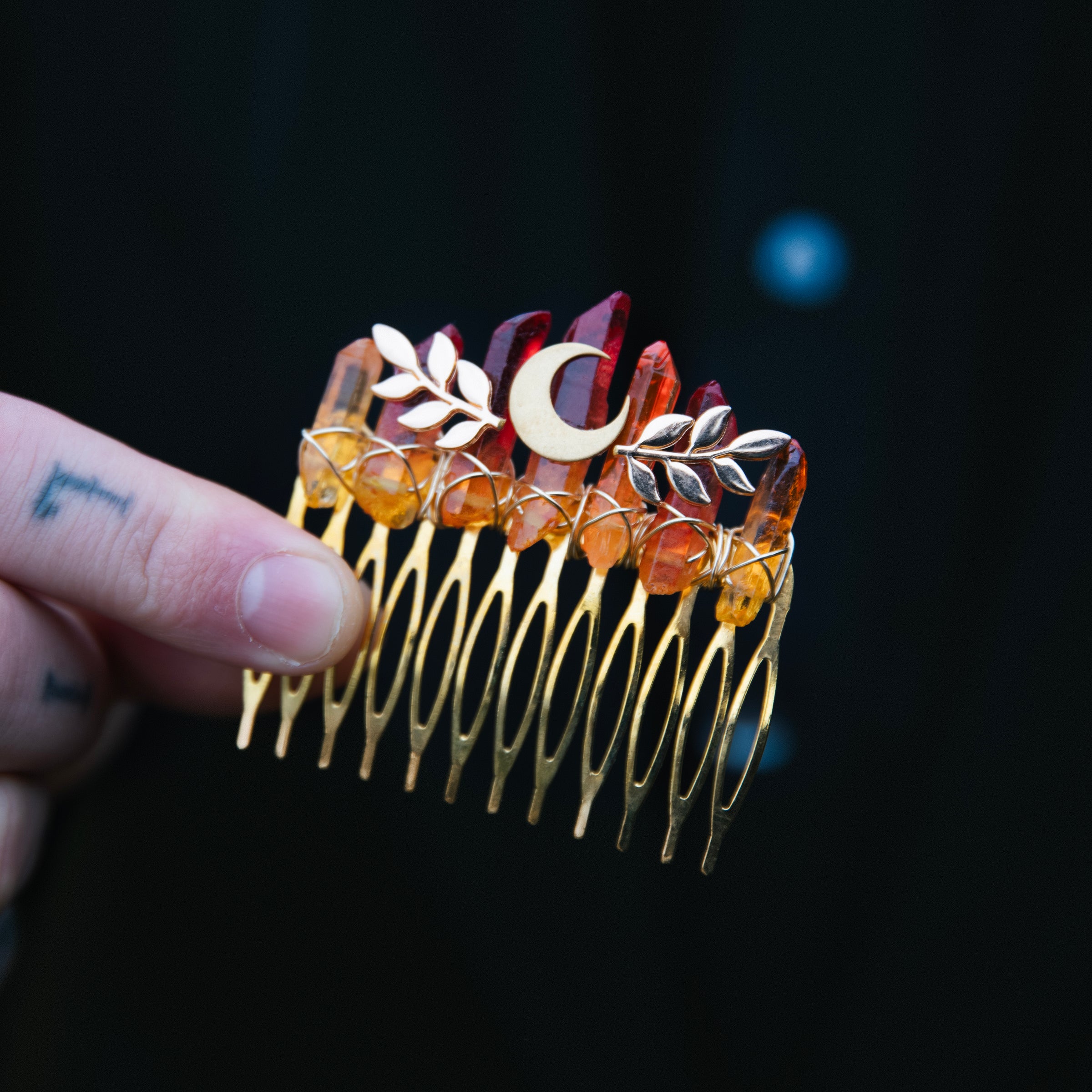 AGATE MOUSSE - PEIGNE À CHEVEUX🌙🌿