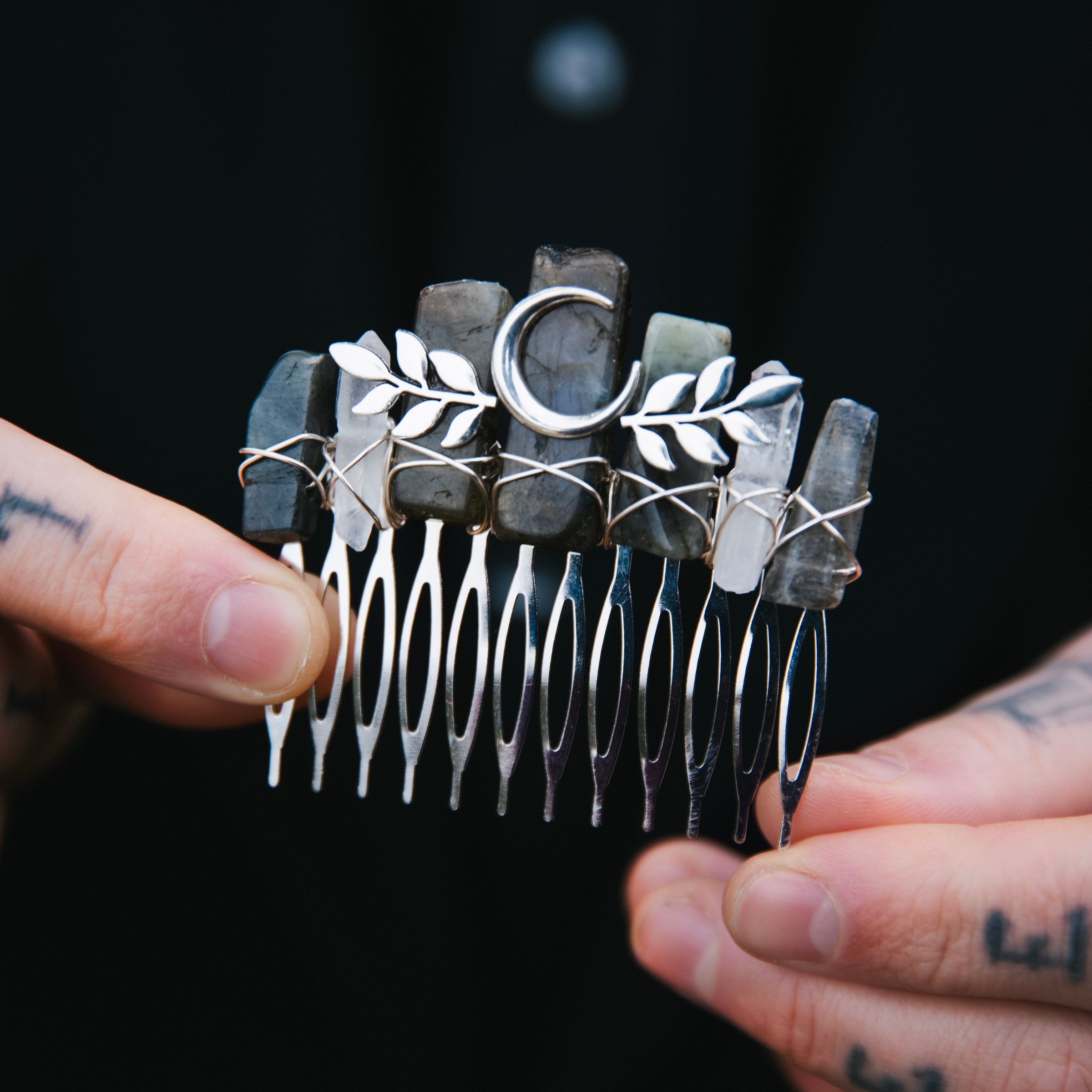 AGATE MOUSSE - PEIGNE À CHEVEUX🌙🌿