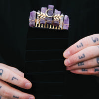 AGATE MOUSSE - PEIGNE À CHEVEUX🌙🌿