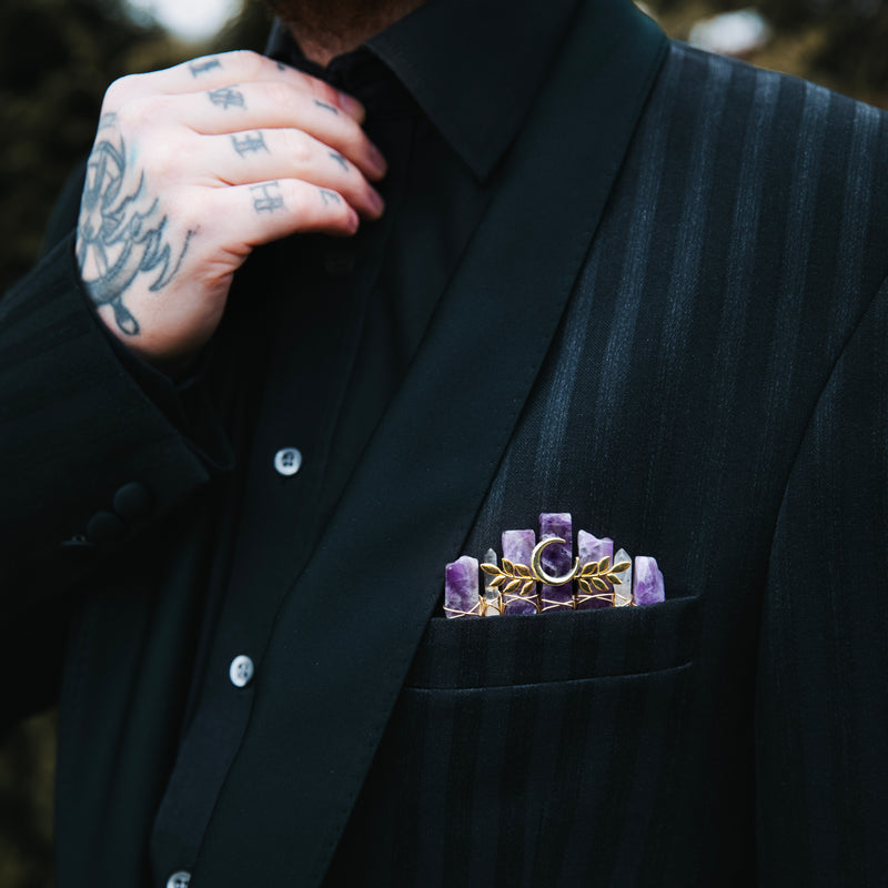 AGATE MOUSSE - PEIGNE À CHEVEUX🌙🌿