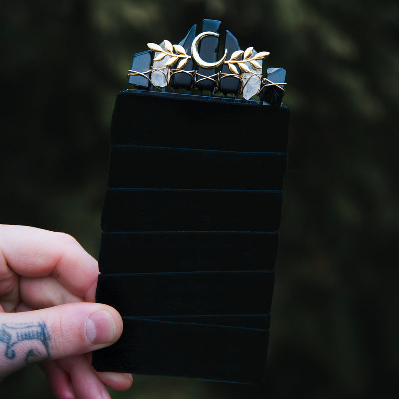 AGATE MOUSSE - PEIGNE À CHEVEUX🌙🌿