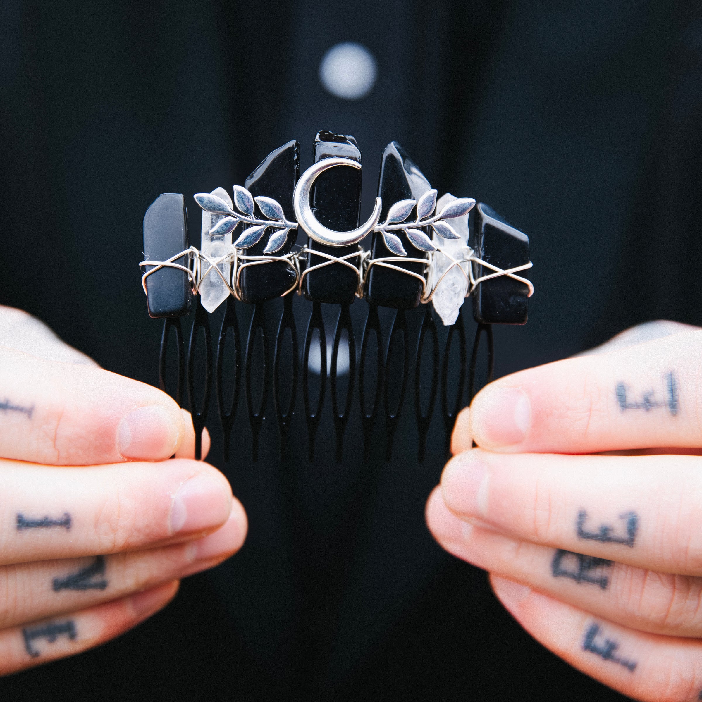 AGATE MOUSSE - PEIGNE À CHEVEUX🌙🌿