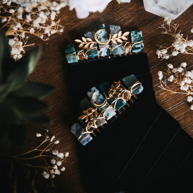 AGATE MOUSSE - PEIGNE À CHEVEUX🌙🌿