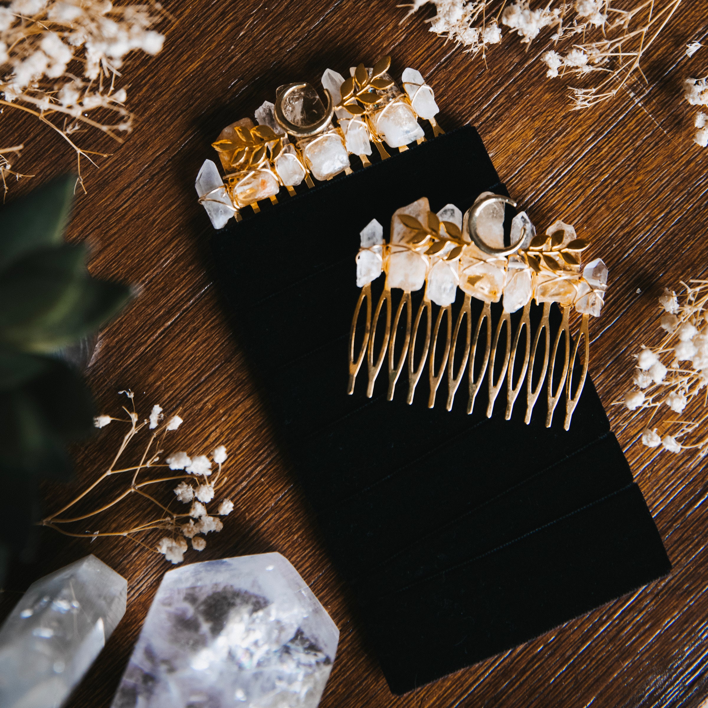 AGATE MOUSSE - PEIGNE À CHEVEUX🌙🌿