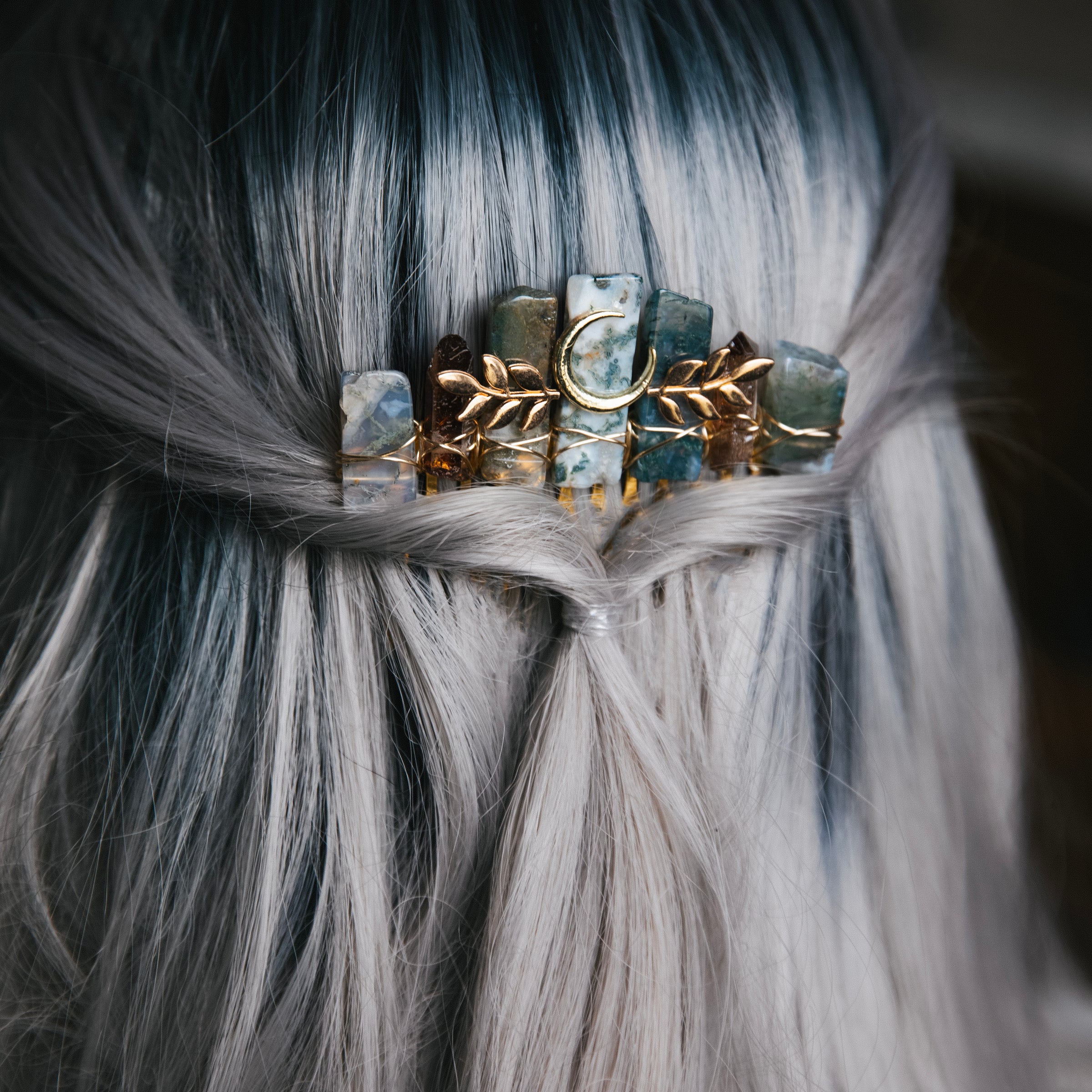 AGATE MOUSSE - PEIGNE À CHEVEUX🌙🌿