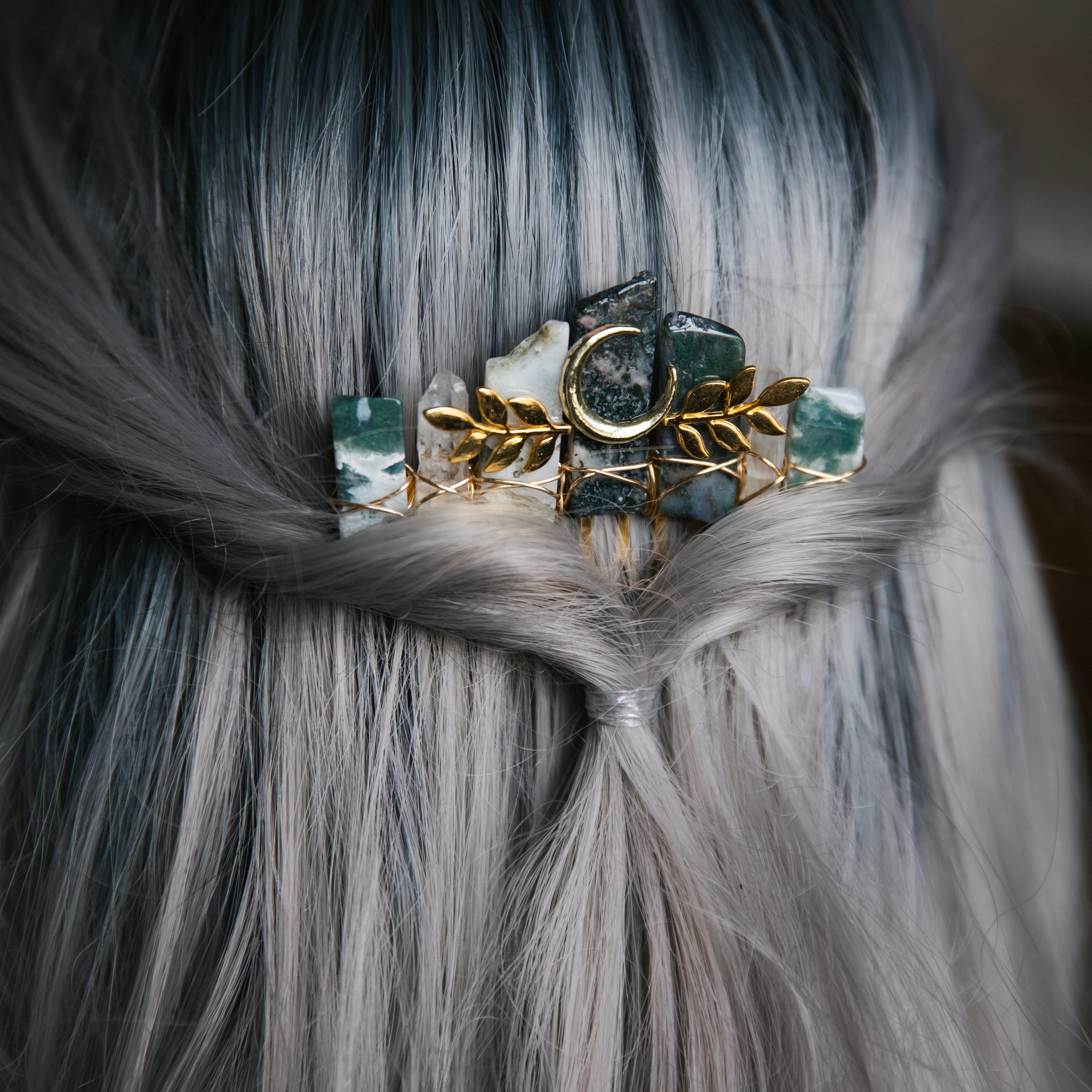 AGATE MOUSSE - PEIGNE À CHEVEUX🌙🌿