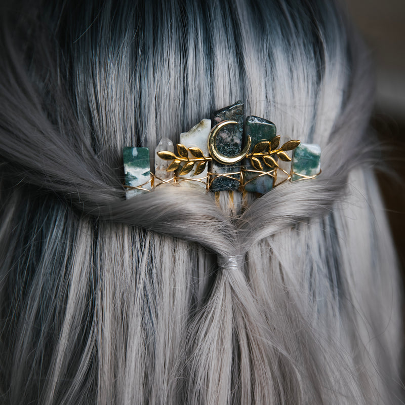 AGATE MOUSSE - PEIGNE À CHEVEUX🌙🌿