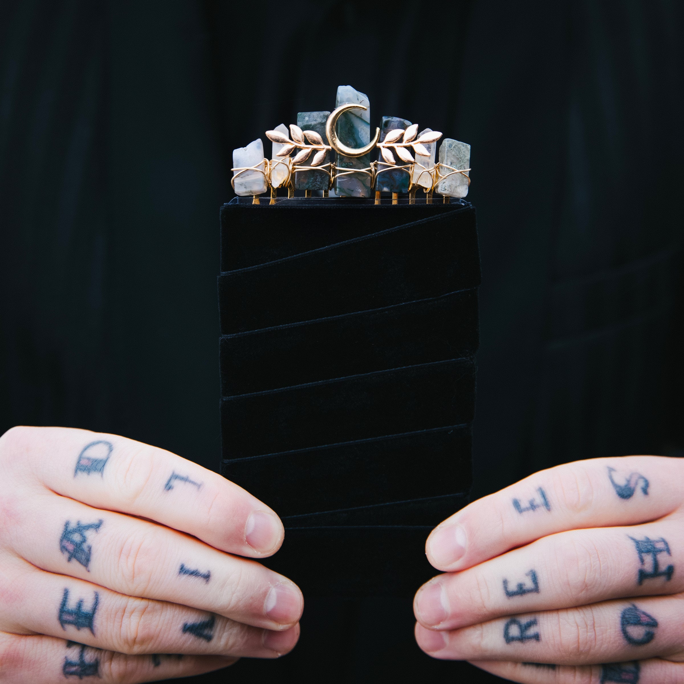 AGATE MOUSSE - PEIGNE À CHEVEUX🌙🌿