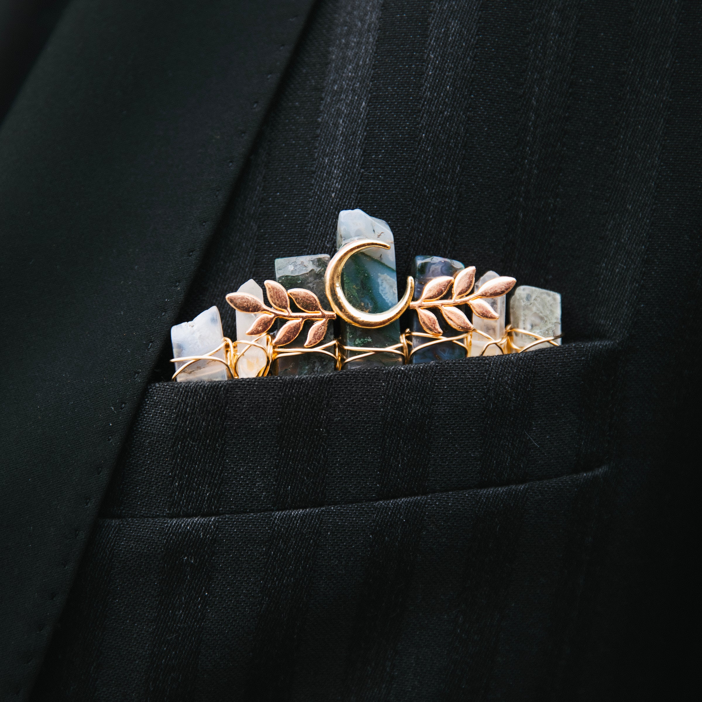 AGATE MOUSSE - PEIGNE À CHEVEUX🌙🌿