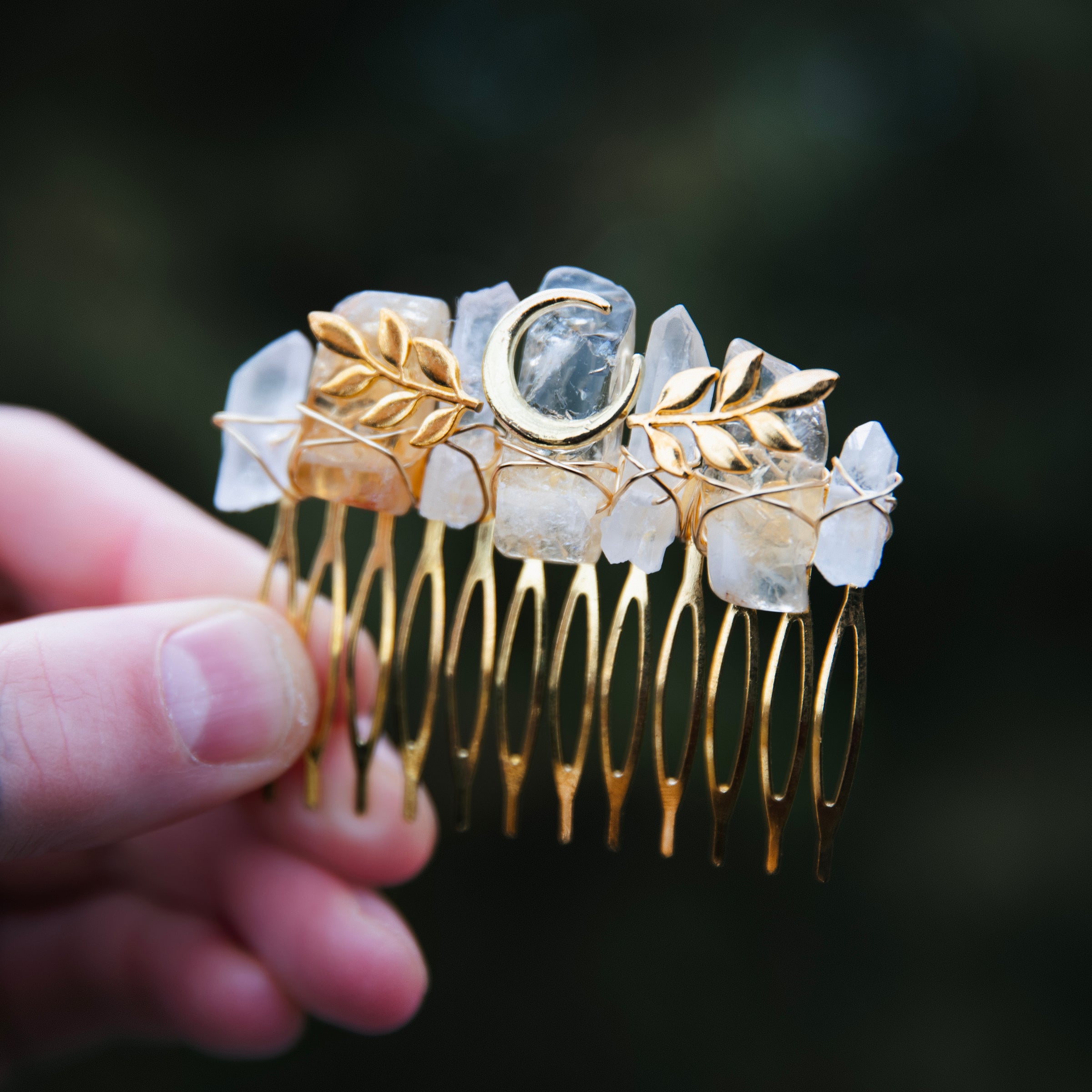 AGATE MOUSSE - PEIGNE À CHEVEUX🌙🌿