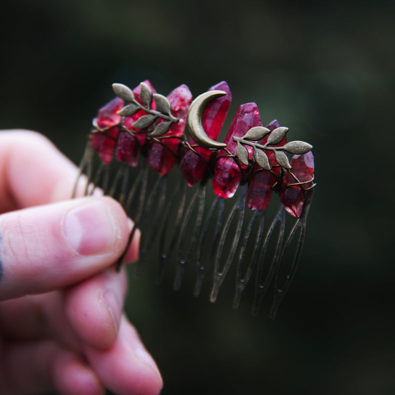 AGATE MOUSSE - PEIGNE À CHEVEUX🌙🌿