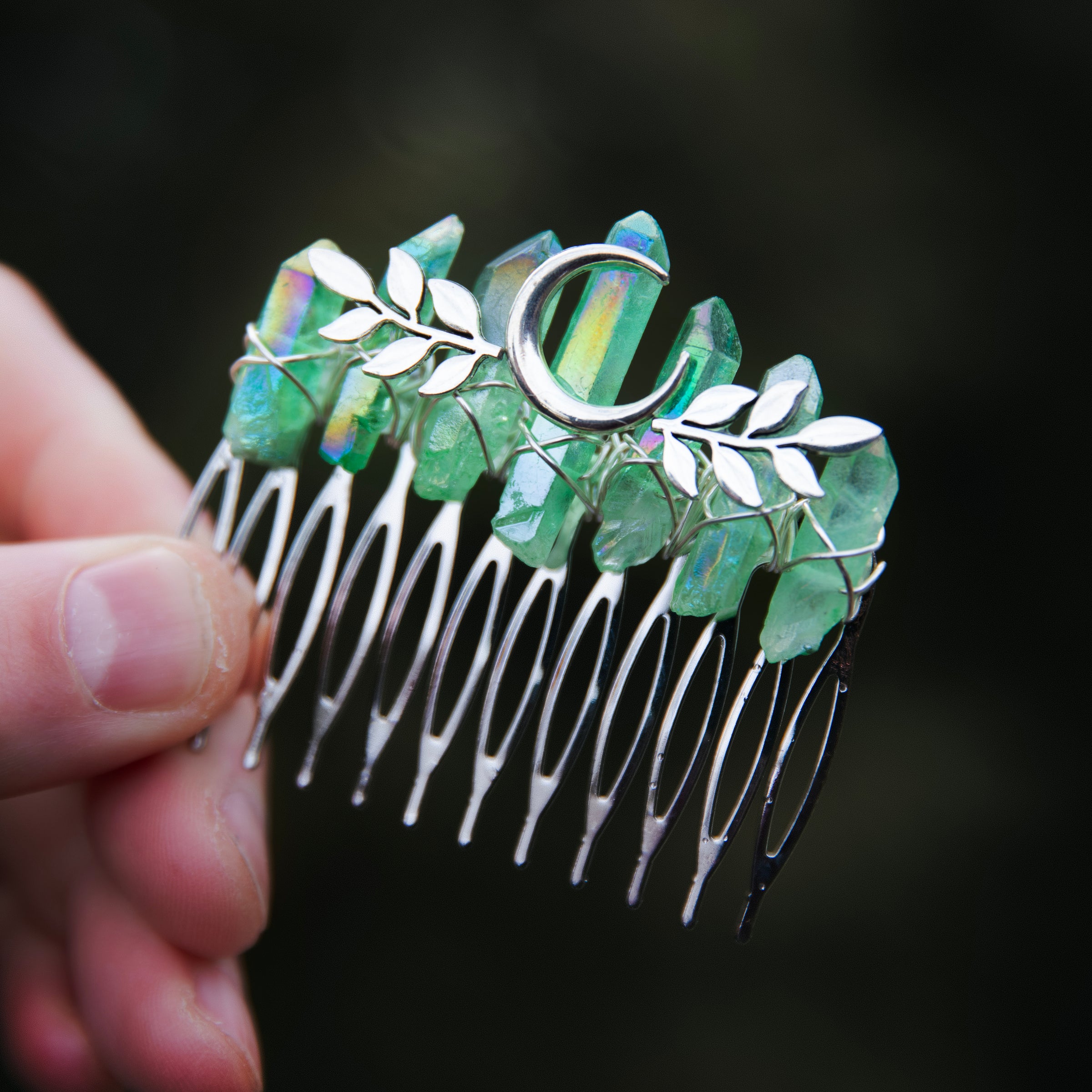 AGATE MOUSSE - PEIGNE À CHEVEUX🌙🌿