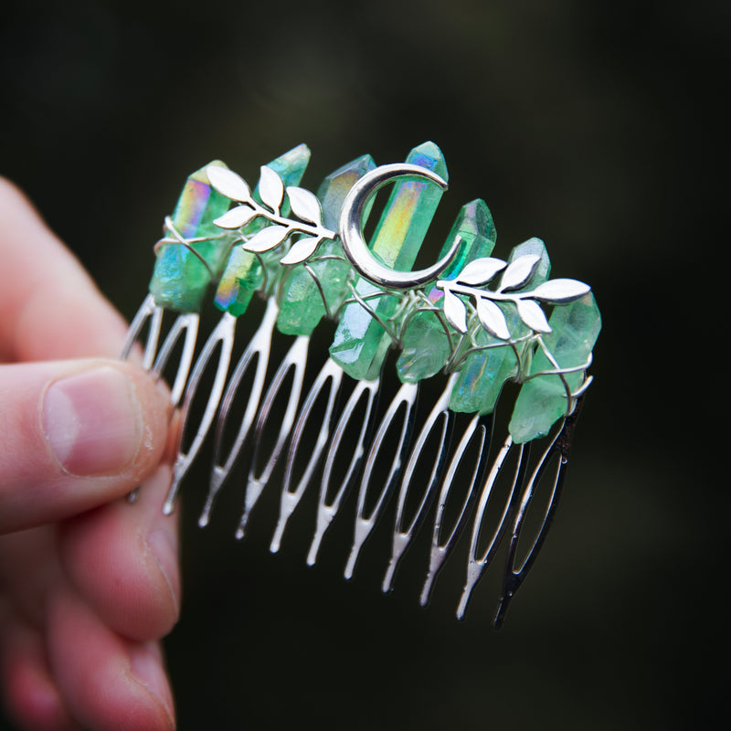 AGATE MOUSSE - PEIGNE À CHEVEUX🌙🌿