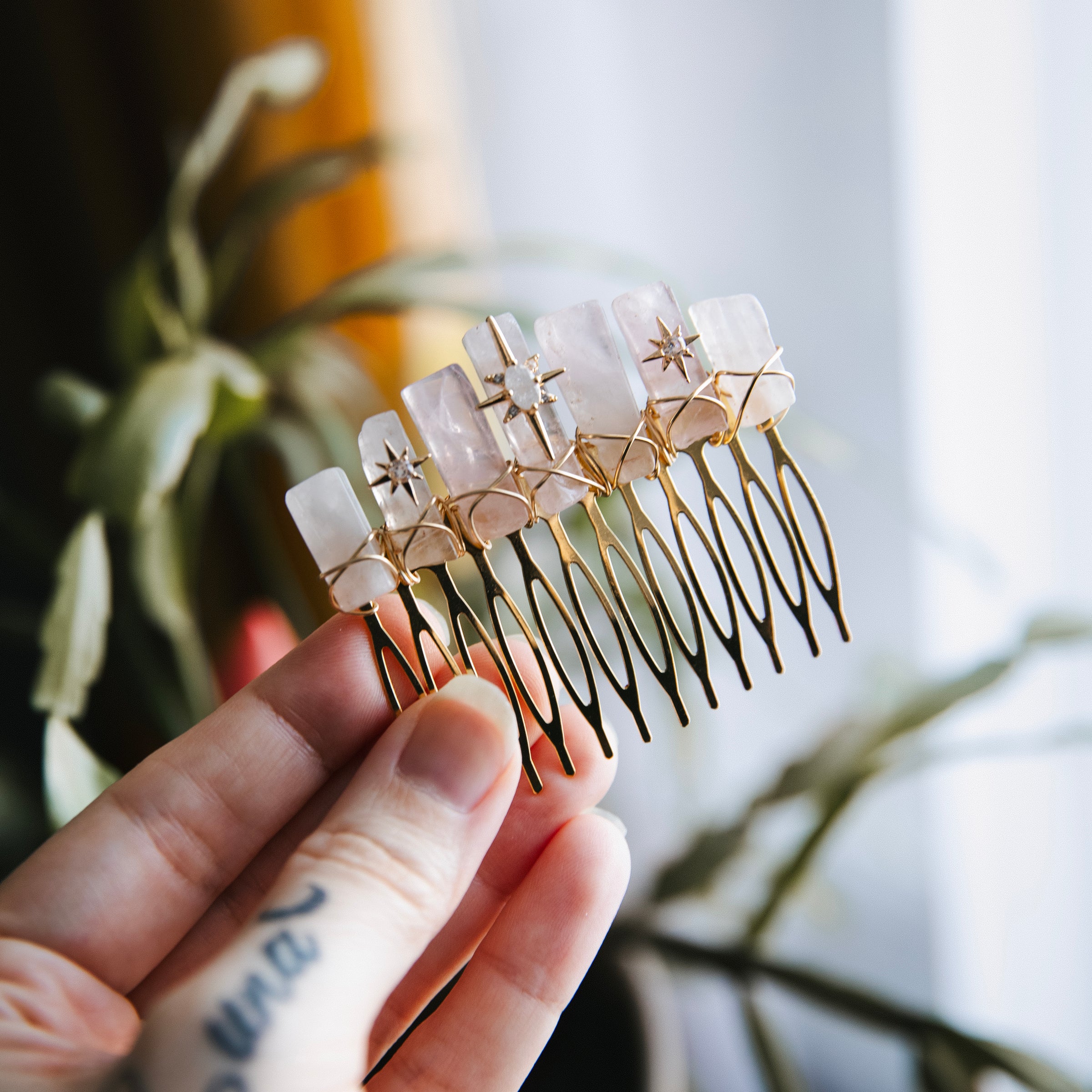 AGATE MOUSSE - PEIGNE À CHEVEUX🌙🌿
