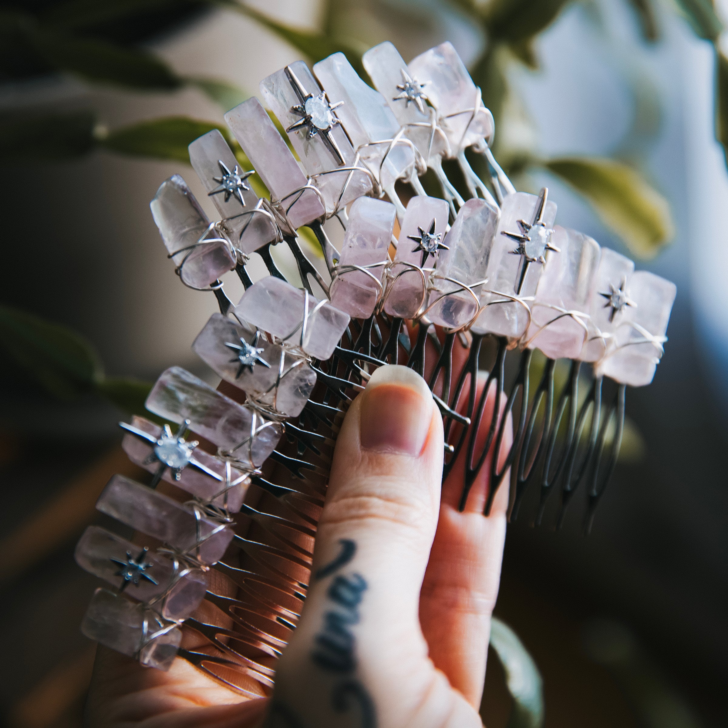 AGATE MOUSSE - PEIGNE À CHEVEUX🌙🌿