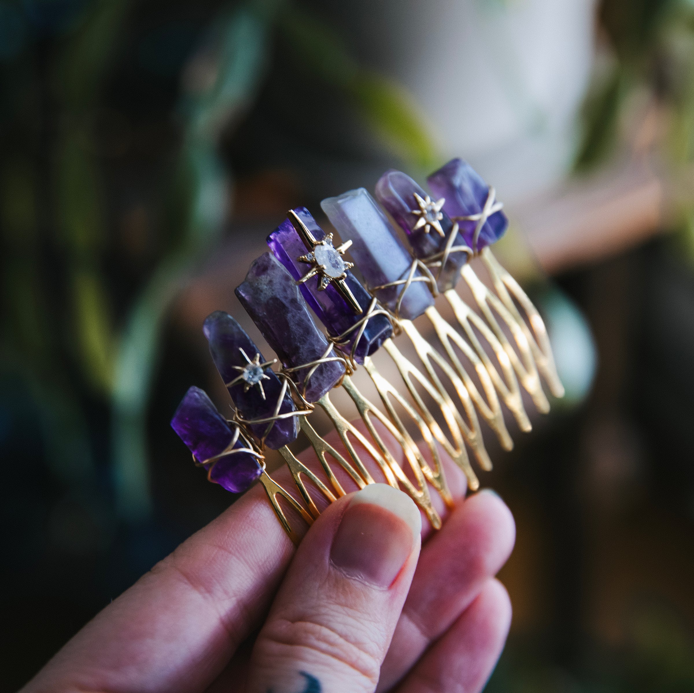 AGATE MOUSSE - PEIGNE À CHEVEUX🌙🌿