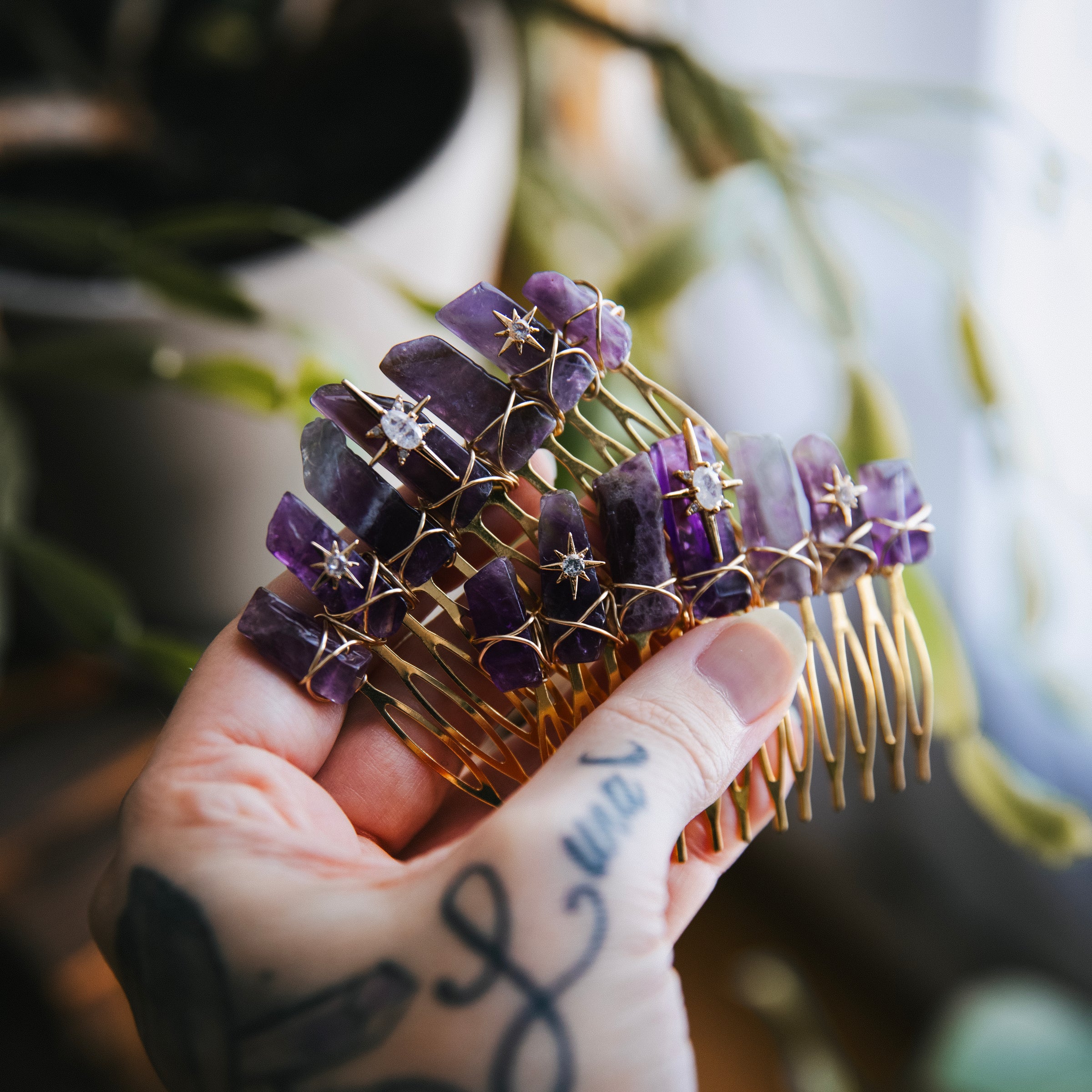 AGATE MOUSSE - PEIGNE À CHEVEUX🌙🌿