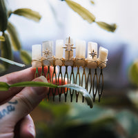 AGATE MOUSSE - PEIGNE À CHEVEUX🌙🌿