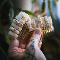 AGATE MOUSSE - PEIGNE À CHEVEUX🌙🌿