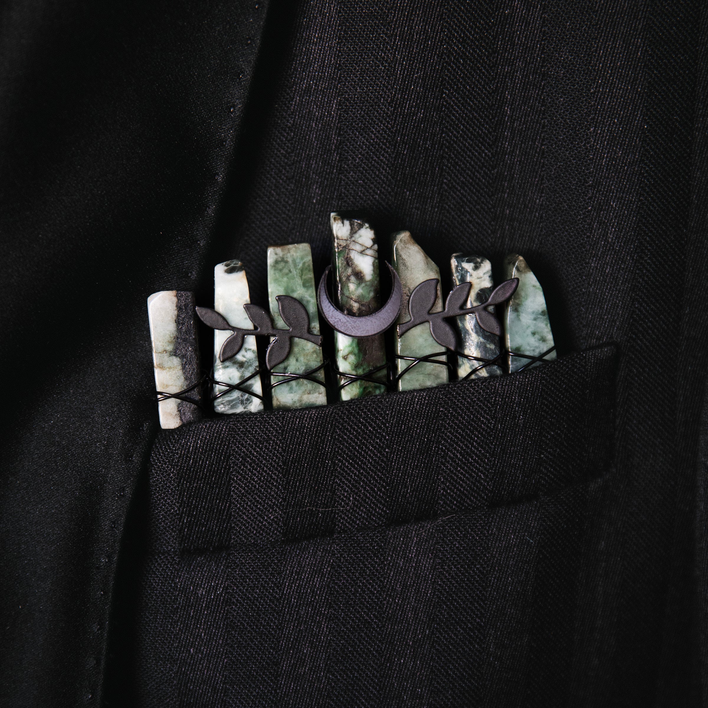 AGATE MOUSSE - PEIGNE À CHEVEUX🌙🌿