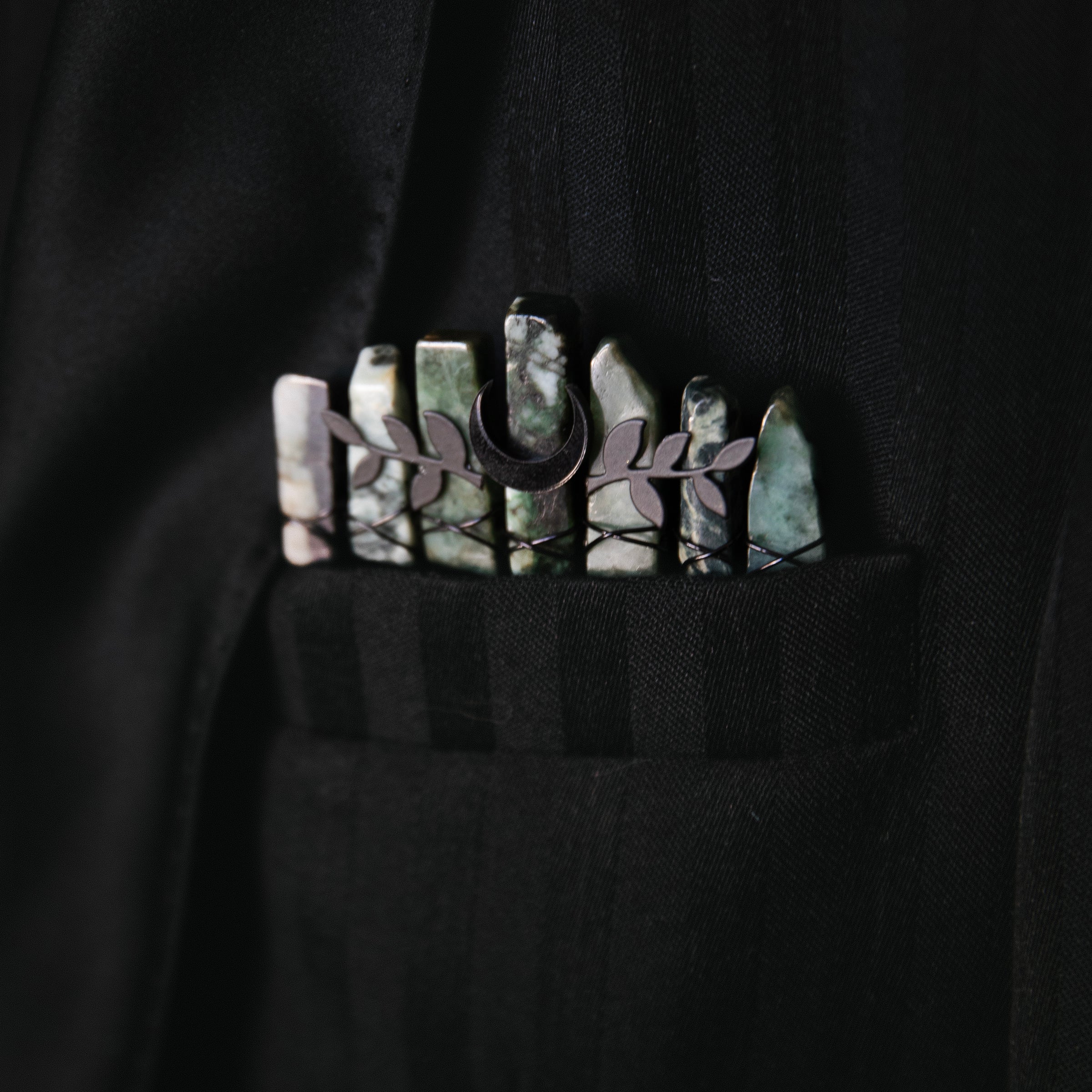 AGATE MOUSSE - PEIGNE À CHEVEUX🌙🌿