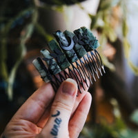 AGATE MOUSSE - PEIGNE À CHEVEUX🌙🌿