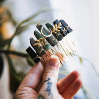 AGATE MOUSSE - PEIGNE À CHEVEUX🌙🌿