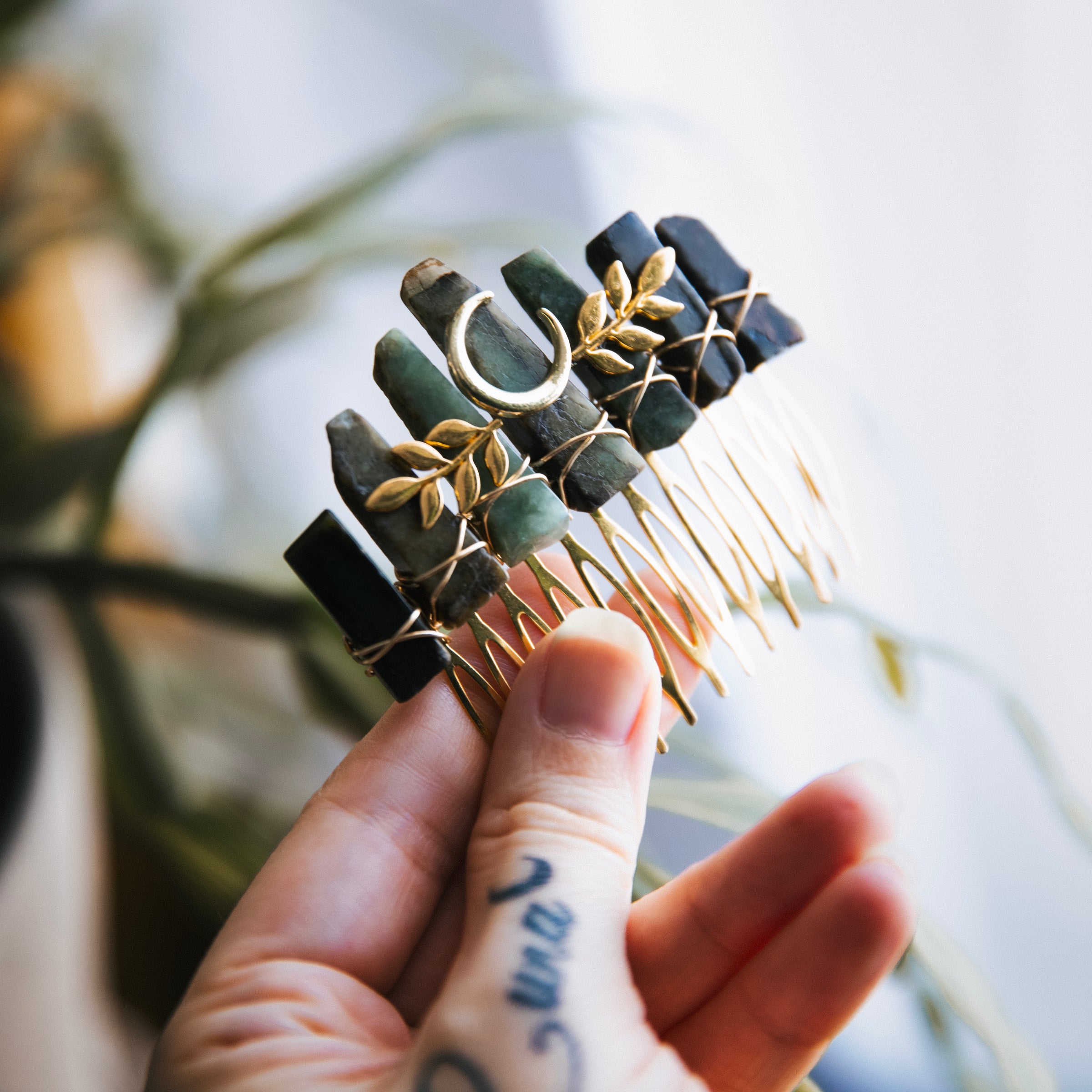 AGATE MOUSSE - PEIGNE À CHEVEUX🌙🌿