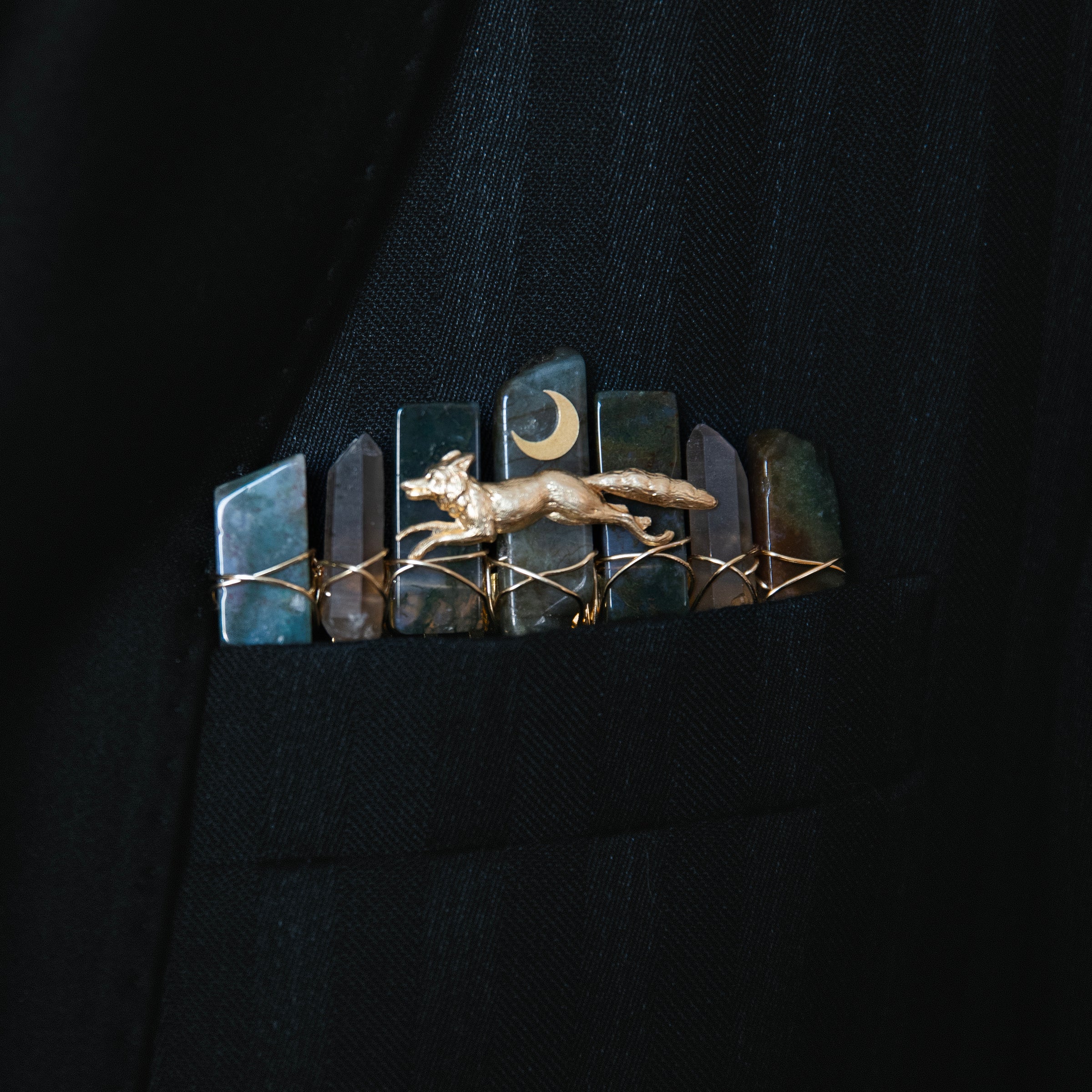 AGATE MOUSSE - PEIGNE À CHEVEUX🌙🌿