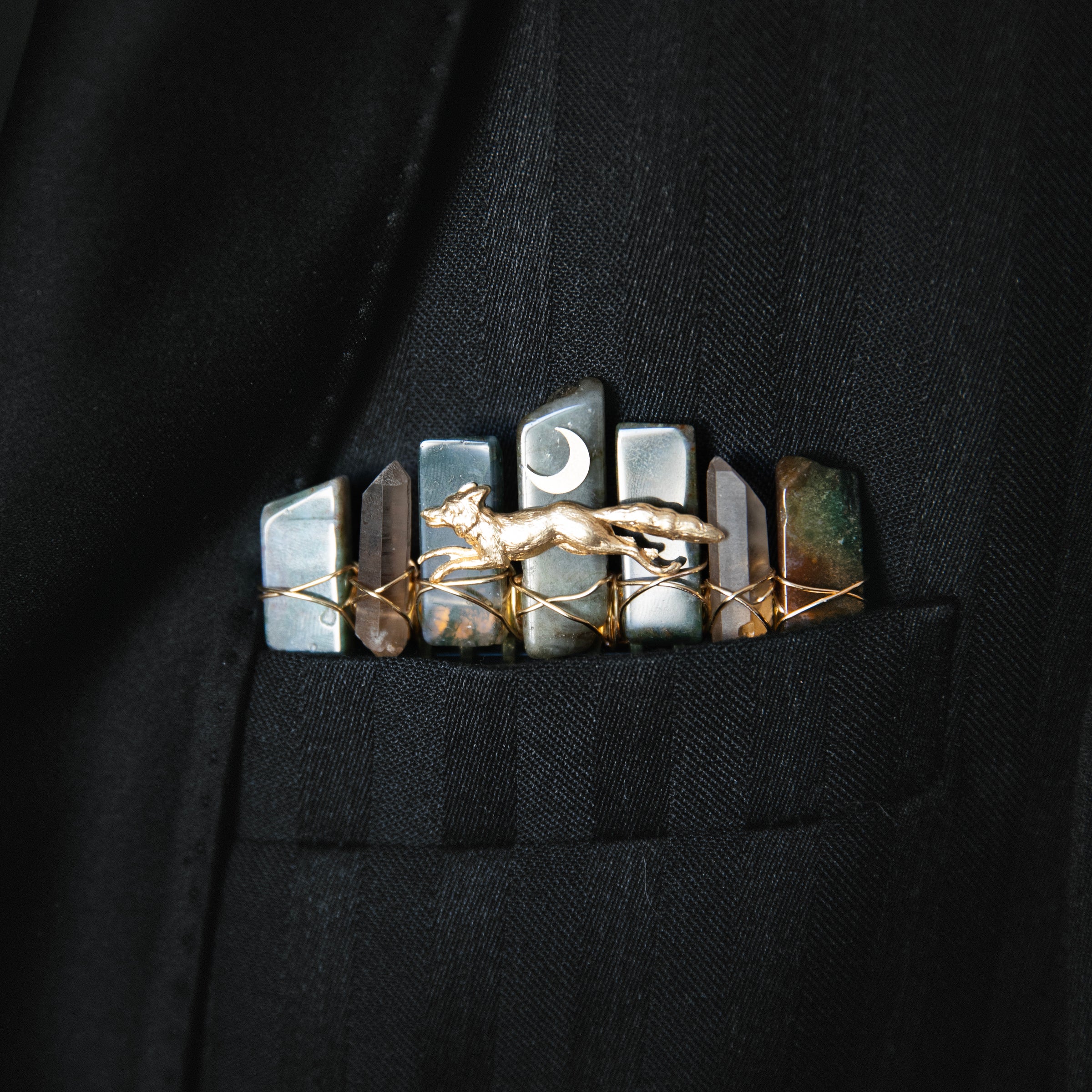 AGATE MOUSSE - PEIGNE À CHEVEUX🌙🌿