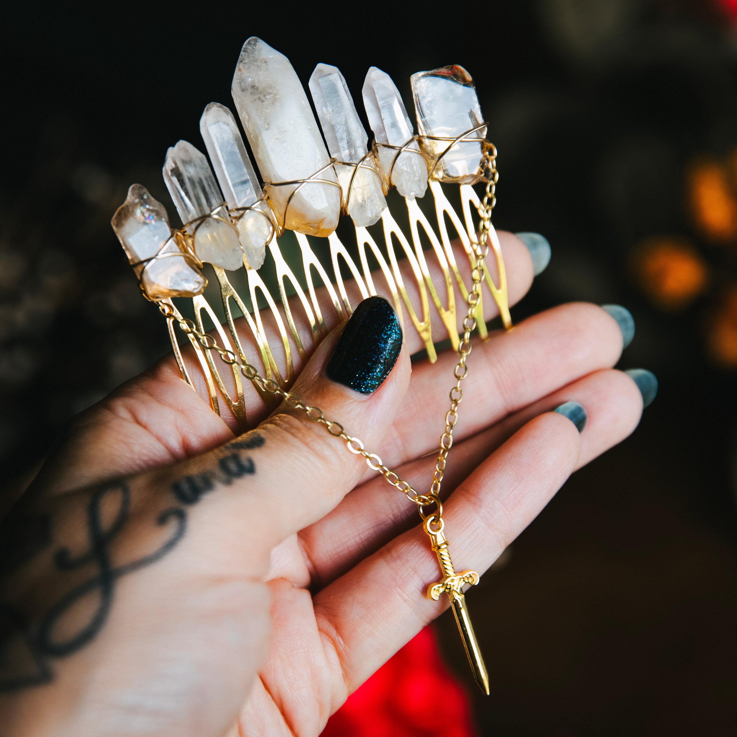 AGATE MOUSSE - PEIGNE À CHEVEUX🌙🌿