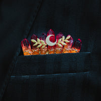 FIRE QUARTZ - BOUTONNIERE 2-IN-1