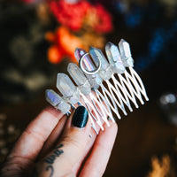 AURA QUARTZ - BOUTONNIERE 2-IN-1