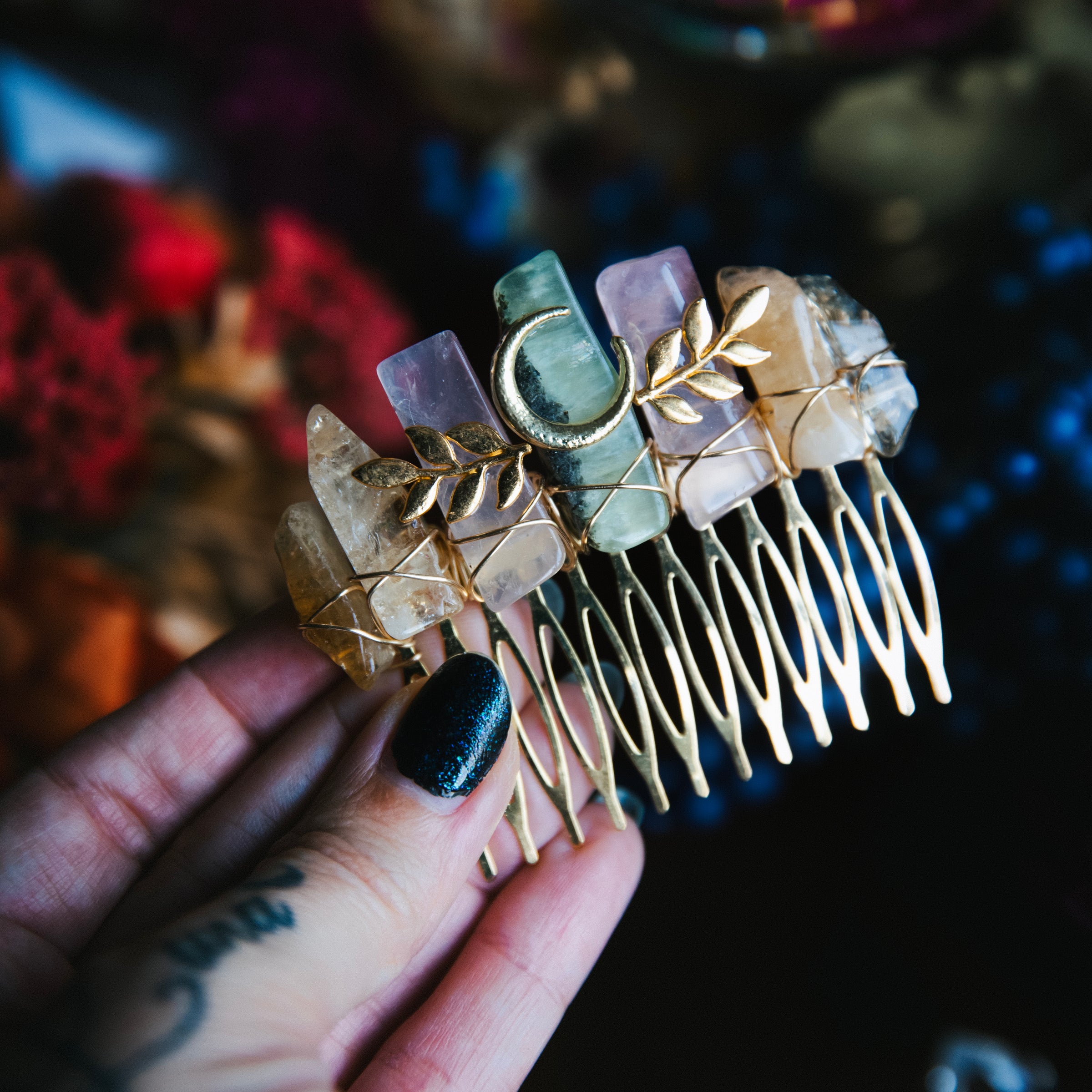 AGATE MOUSSE - PEIGNE À CHEVEUX🌙🌿