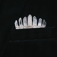 QUAARTZ - BOUTONNIERE 2-IN-1