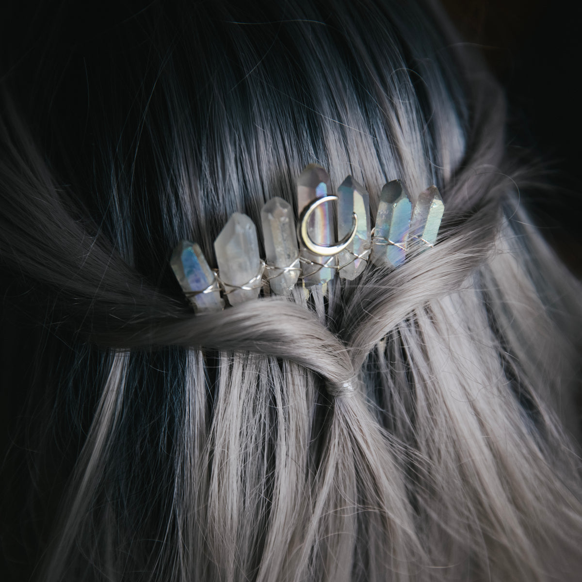 AURA QUARTZ - BOUTONNIERE 2-IN-1